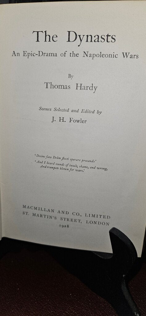 The Dynasts by Thomas Hardy