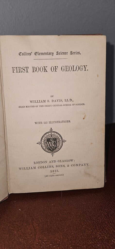 First Book of Geology by William S. Davis