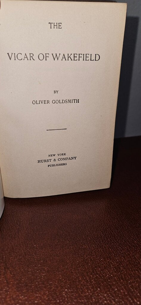 The Vicar of Wakefield by Oliver Goldsmith