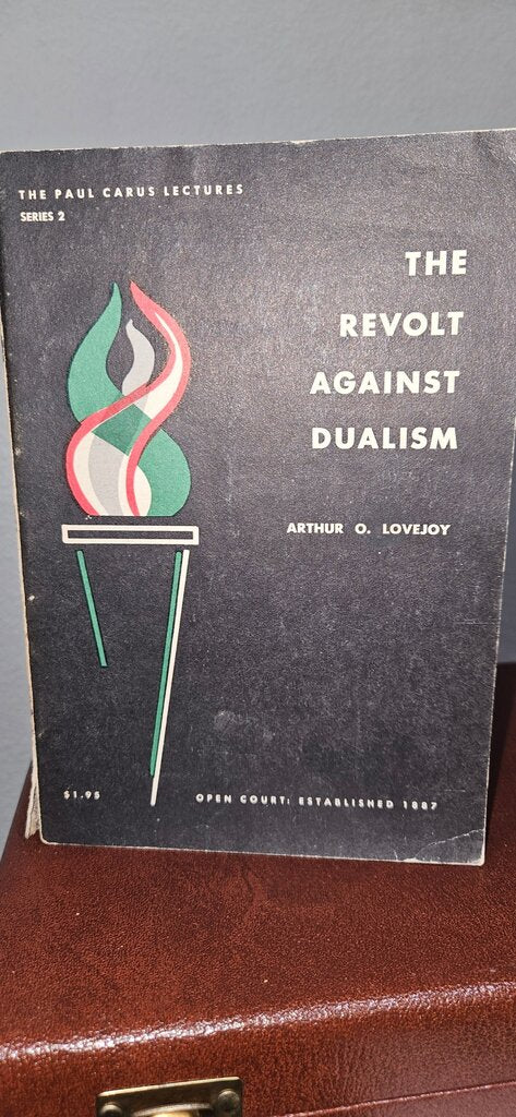 The Revolt Against Dualism by Arthur O. Lovejoy