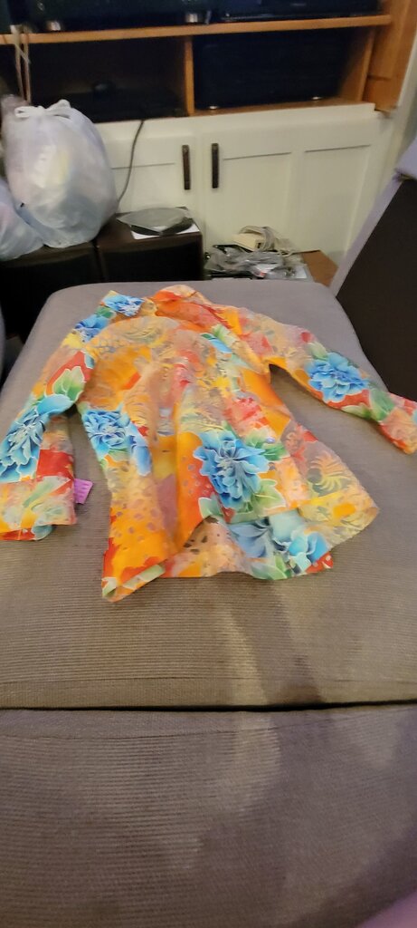 Valerie Stevens Colorful Floral Jacket