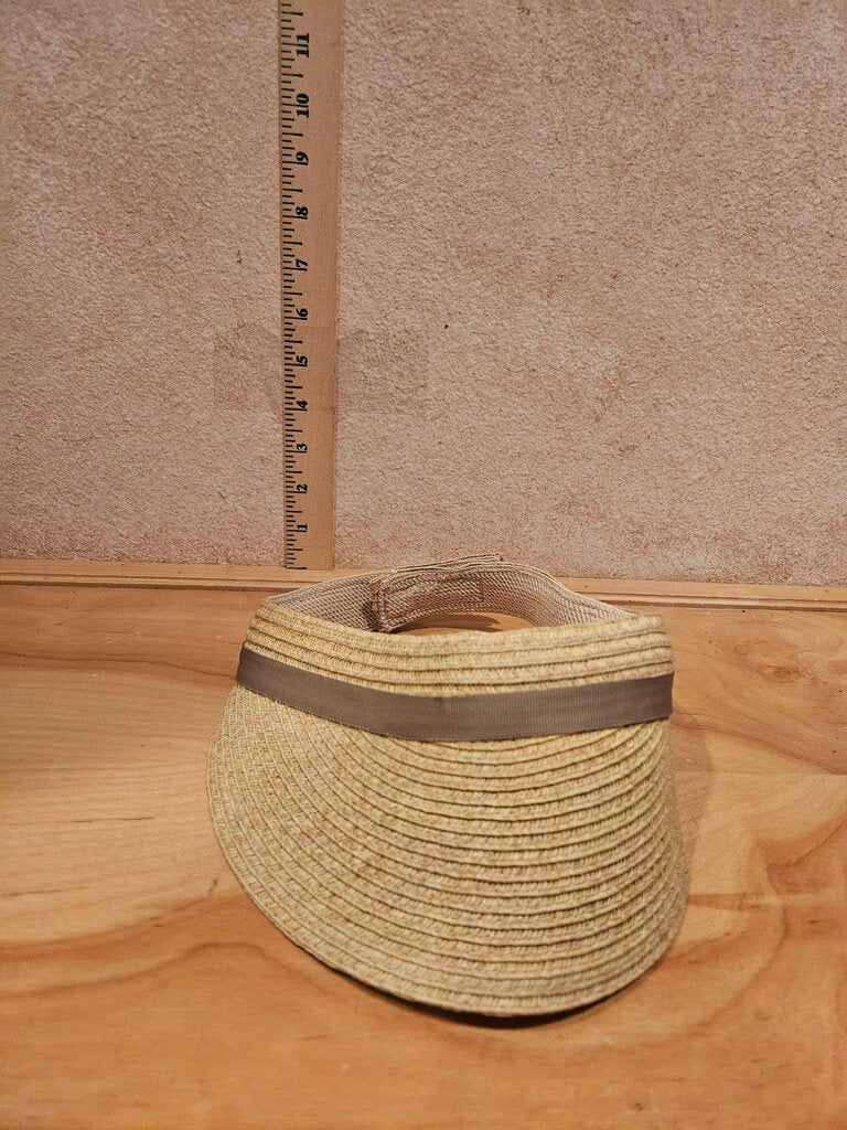 RIVIERA Straw Visor Hat