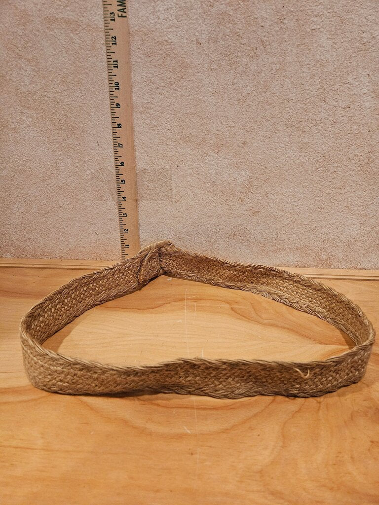 Woven Natural Fiber Belt