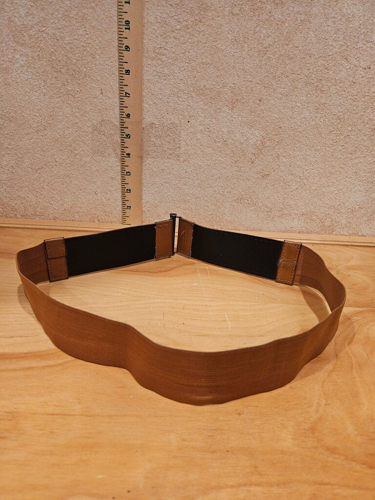Stylish Women's Elastic Waist Belt with Lace Detail