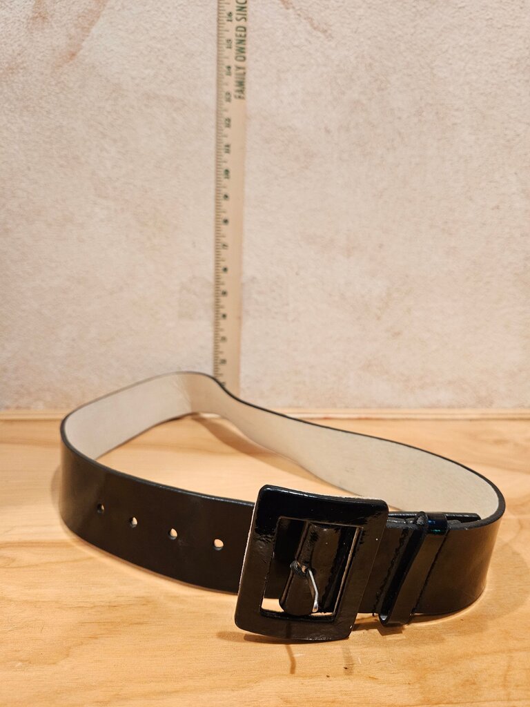 Black Leather Belt