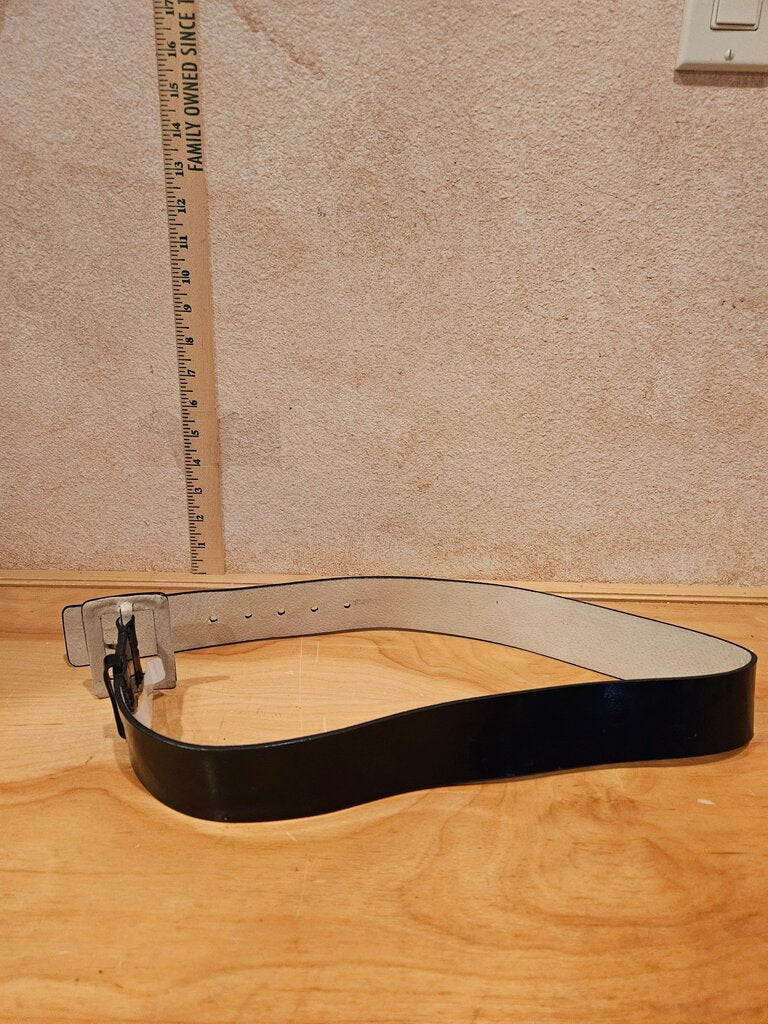 Black Leather Belt