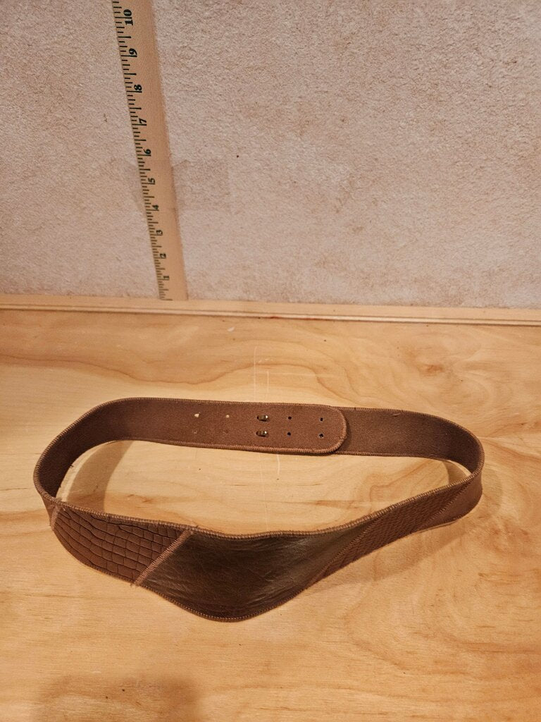 Brown Leather Belt