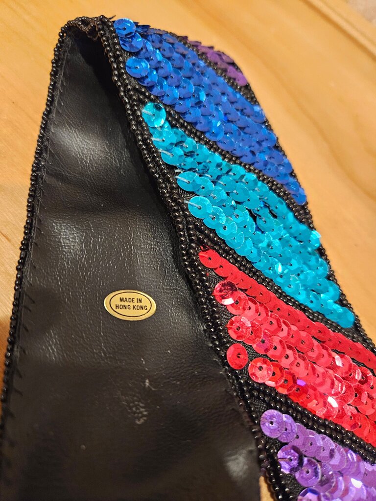 Sequined Headband with Vibrant Colors