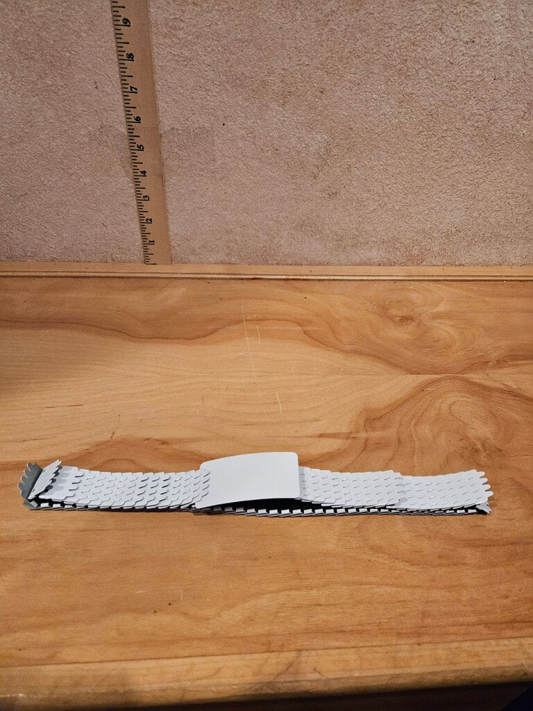 White Adjustable Fashion Belt