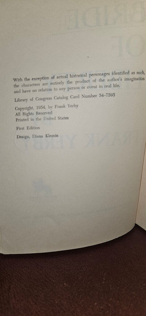 1st Bride of Liberty by Frank Yerby