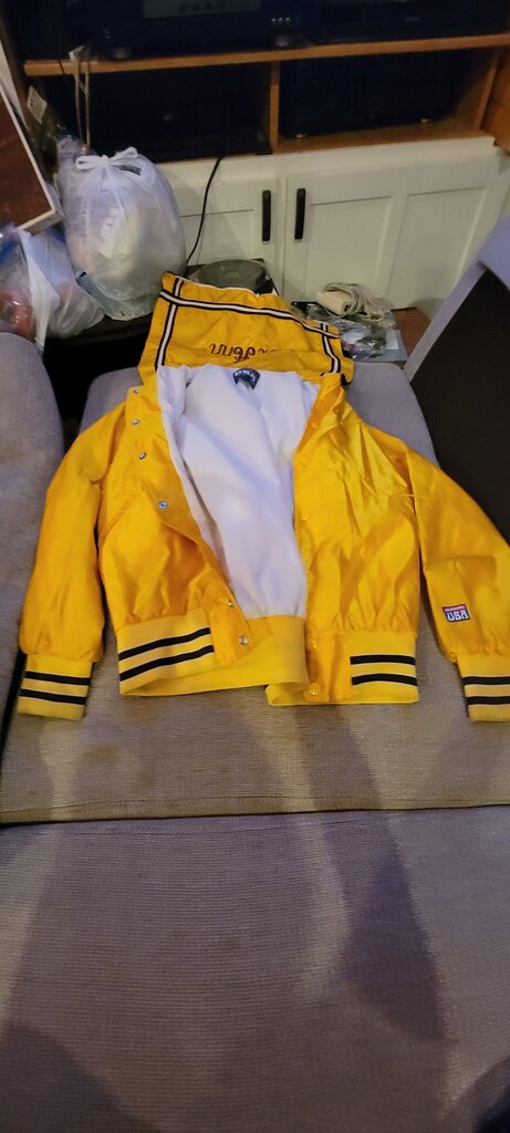 Vintage Yellow Lightweight Jacket