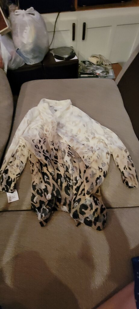 Alfred Dunner Animal Print Blouse