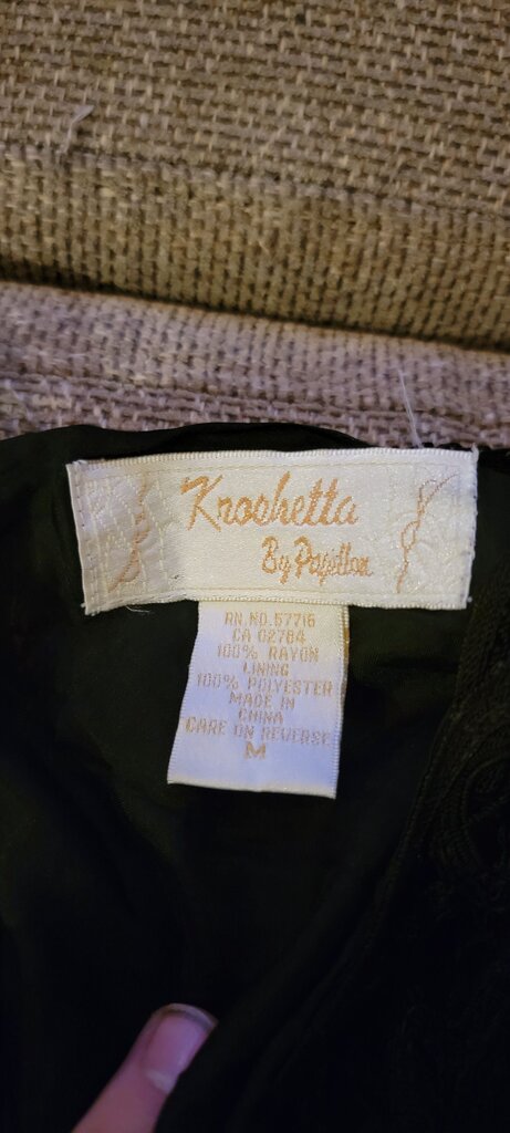 Black Lace Camisole Top