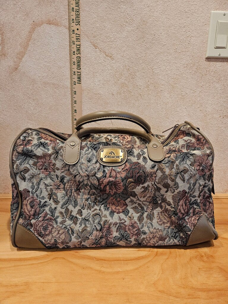 Jordache Floral Pattern Handbag