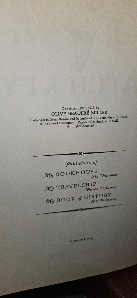 My Bookhouse: The Latch Key