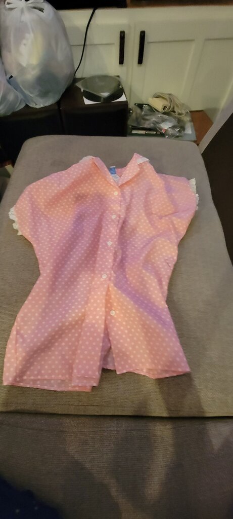 The Blouse Look Pink Polka Dot Shirt