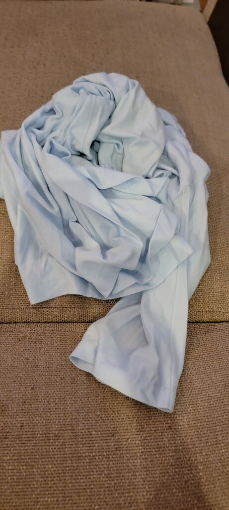 Light Blue Long Sleeve Dress