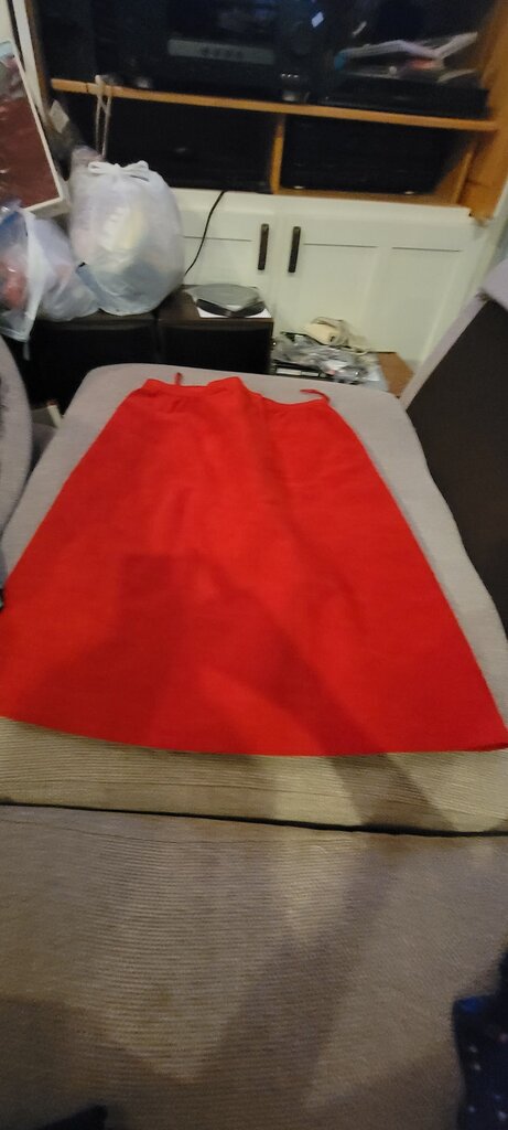 Women's Red Skirt