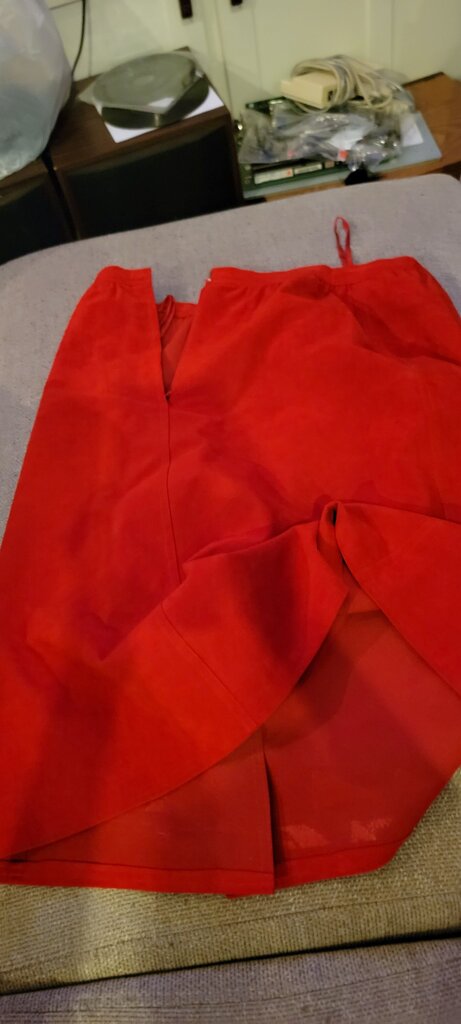 Women's Red Skirt