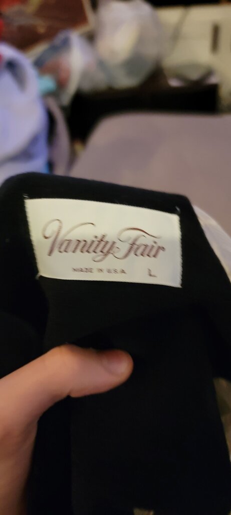 Vanity Fair Black Dress