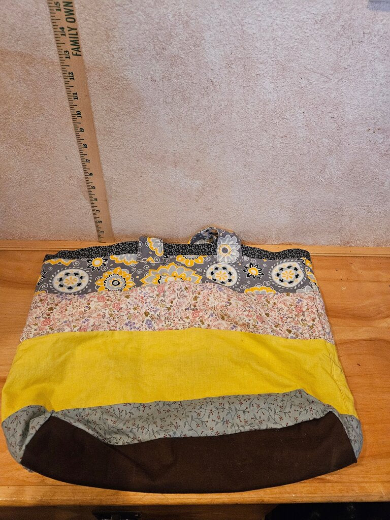 Colorful Patchwork Tote Bag