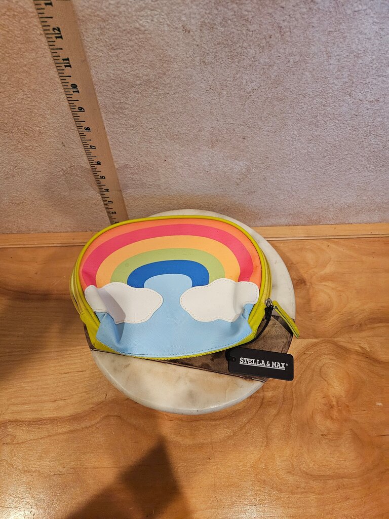 Stella & Max Rainbow Cosmetic Bag