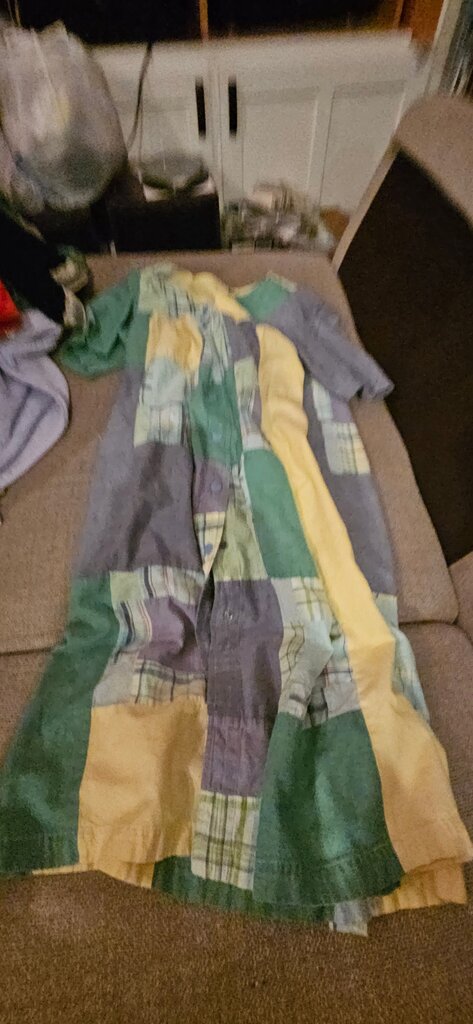 Colorful Patchwork Summer Dress
