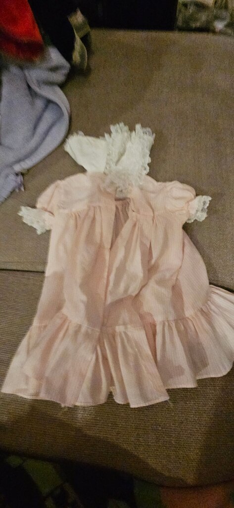 Pink Ruffled Baby Dress