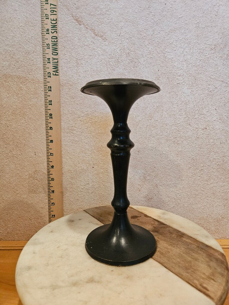 Black Candle Holder For Pillar Gothic witchy goblincore