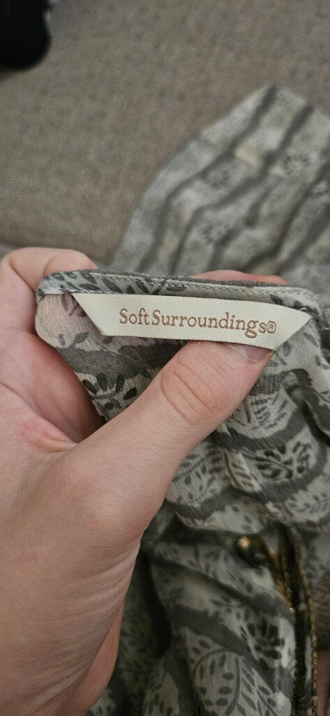 Soft Surroundings Embroidered Top