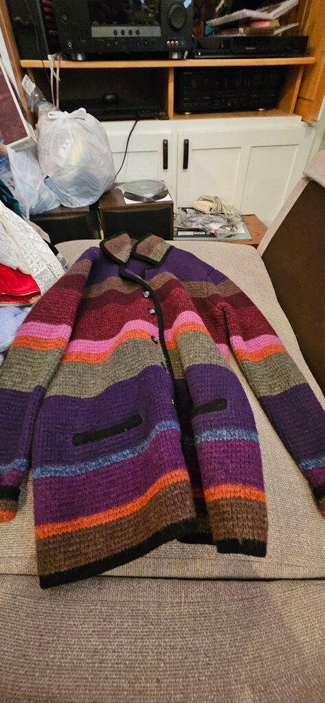 Talbots Colorful Knit Cardigan