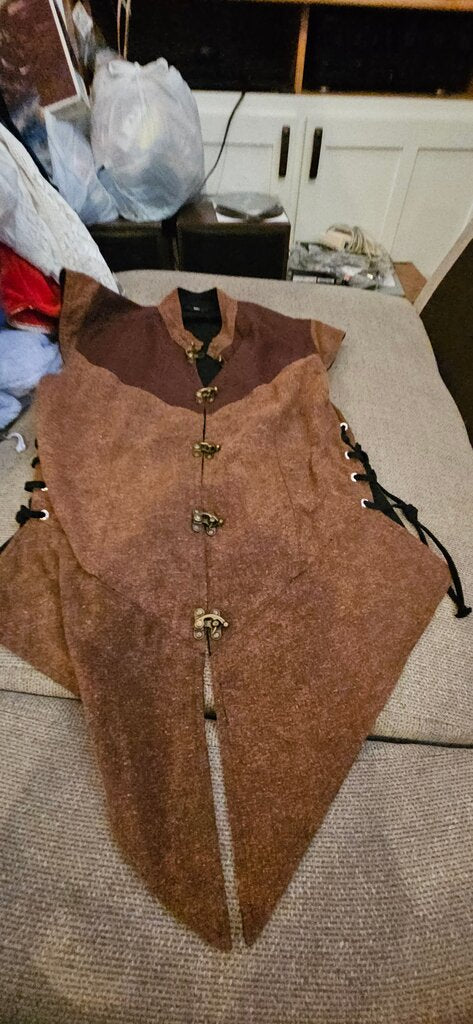 Zootzu Brown Two-Toned Top