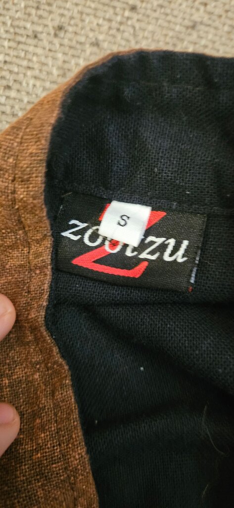 Zootzu Brown Two-Toned Top