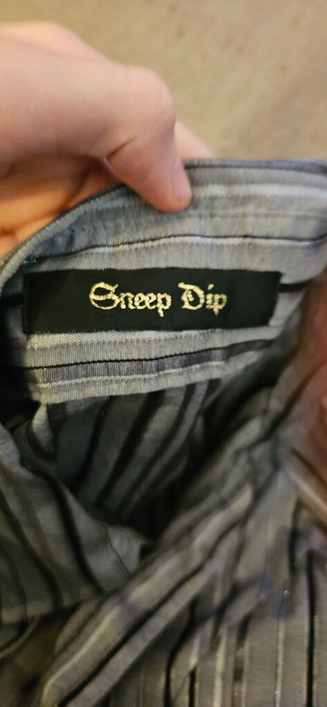 Snoop Dip Striped Button-Up Shirt