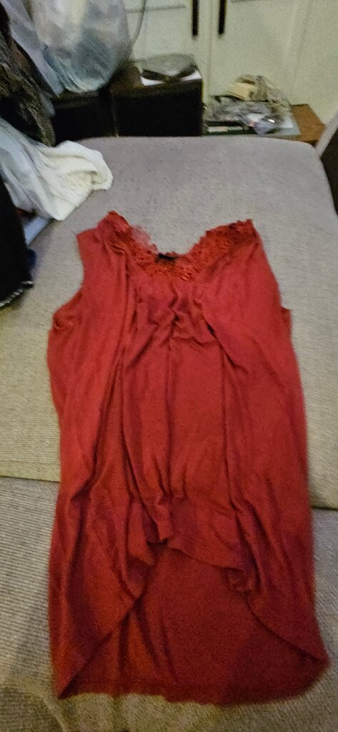 Ann Taylor Factory Red Top