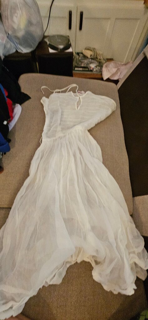 White Maxi Dress by Minx Models