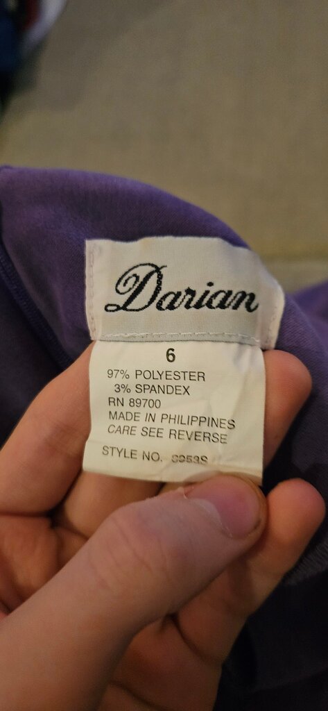 Darian Purple Dress