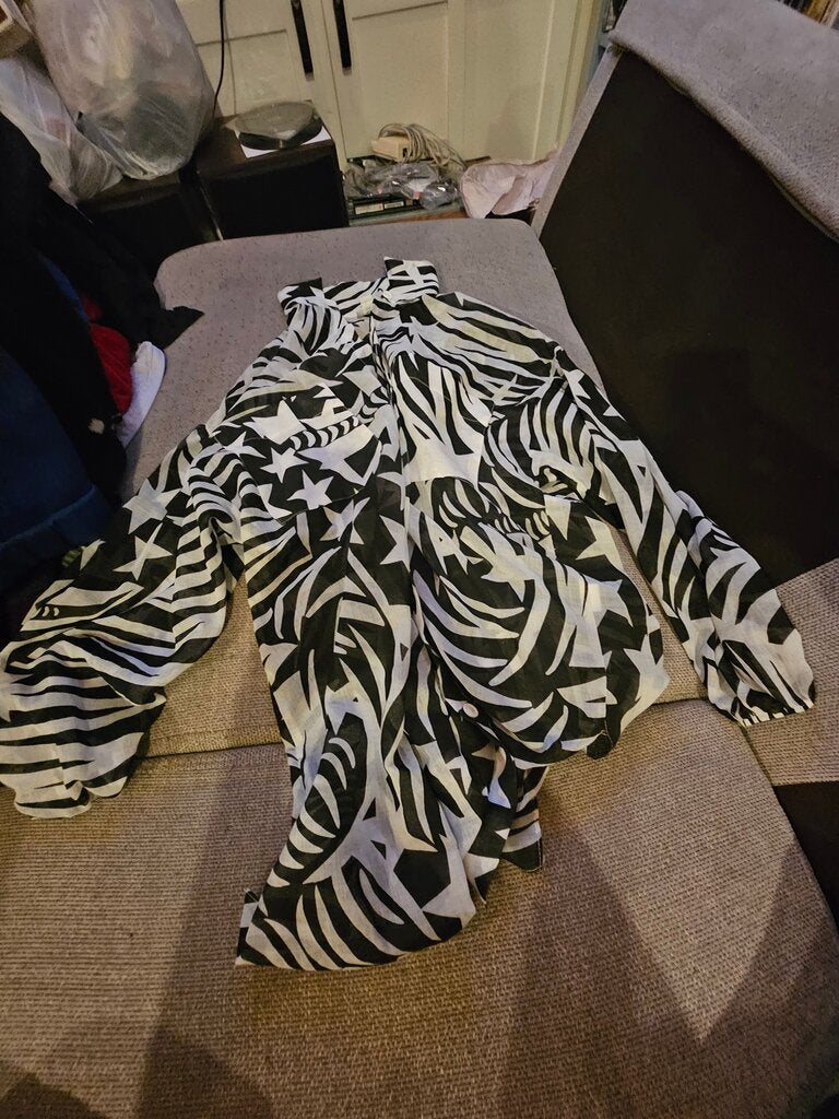 Dotti Zebra Print Blouse