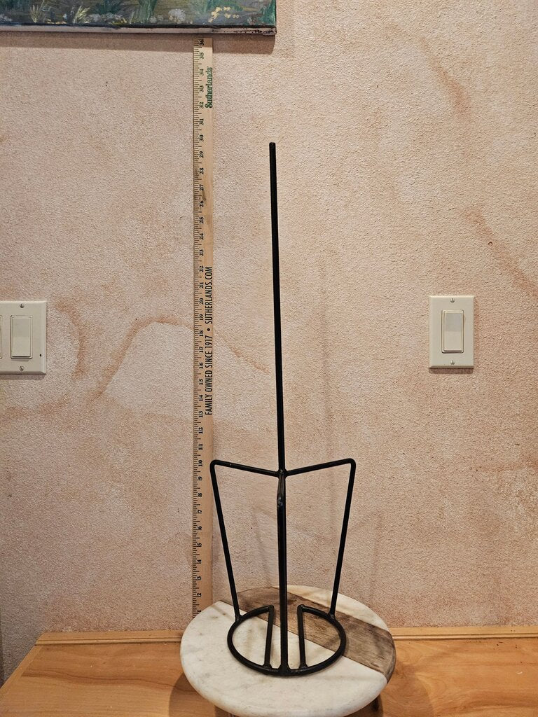 Abstract Art Modern Black Wire Toilet paper Holder bathroom organizer
