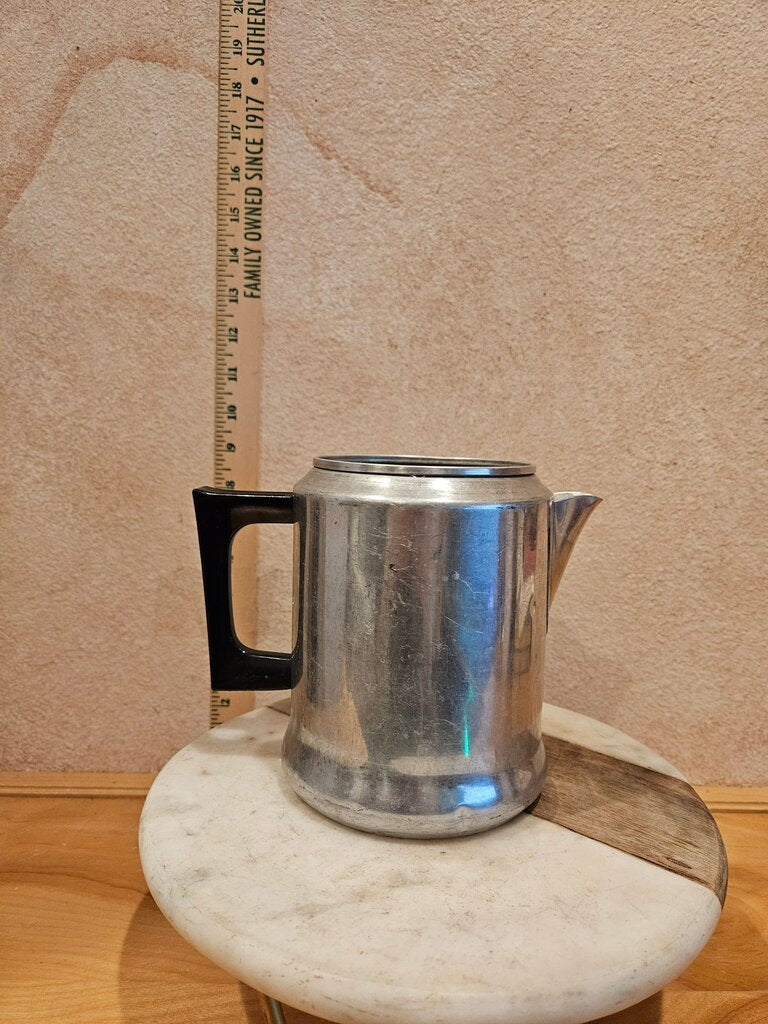 Vintage Comet Aluminum Coffee Pot Percolator 9 Cup No Lid Only the pitcher