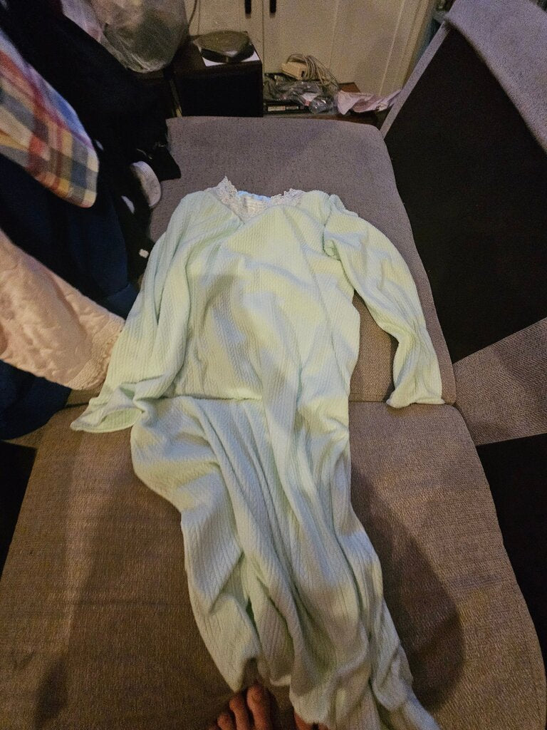 Earth Angel Light Green Nightgown