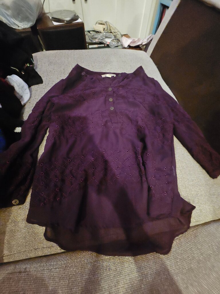 Vintage America Women's Purple Top