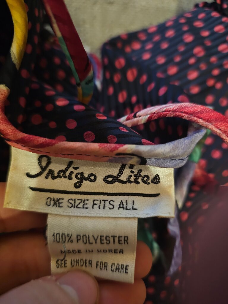 Indigo Lites Colorful Floral Blouse