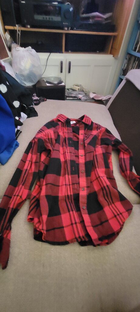 Old Navy Boyfriend Flannel Shirt