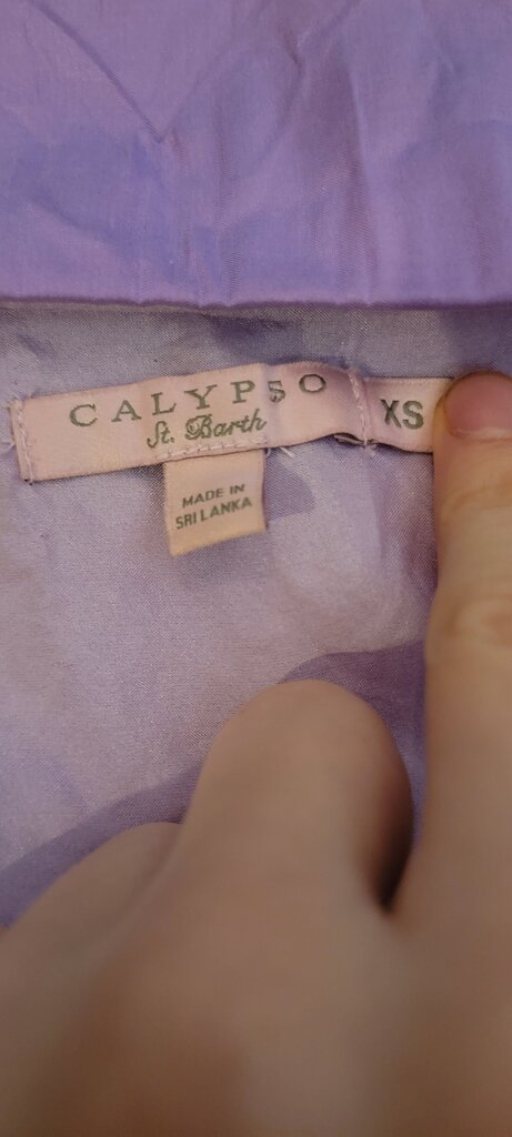 Calypso St. Barth Purple Dress