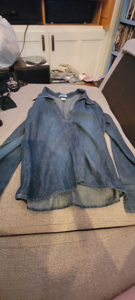 Old Navy Denim Long Sleeve Shirt