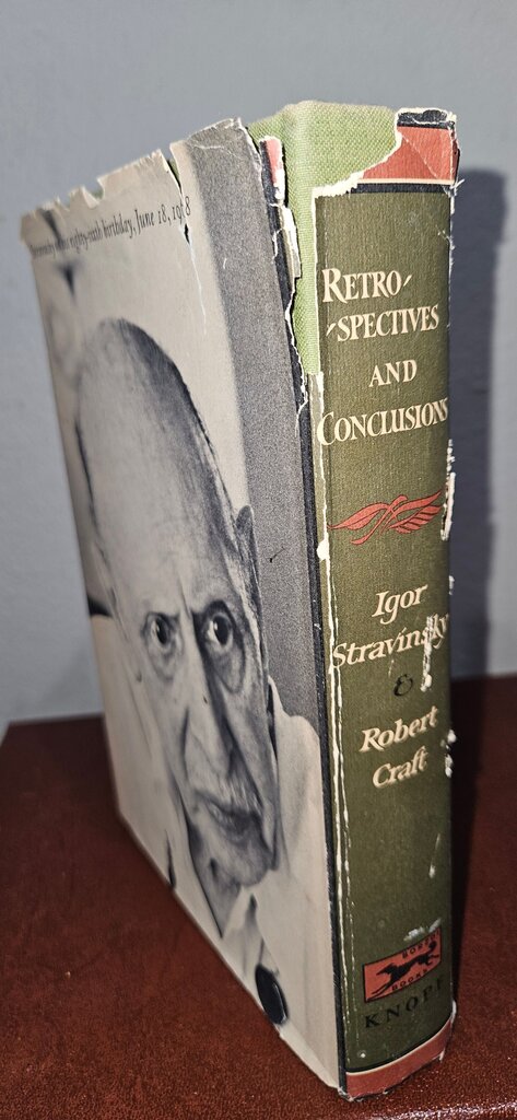 Retrospectives and Conclusions by Igor Stravinsky & Robert Craft