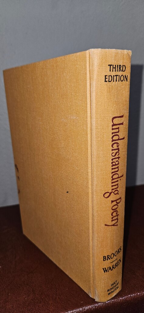 Understanding Poetry, Third Edition