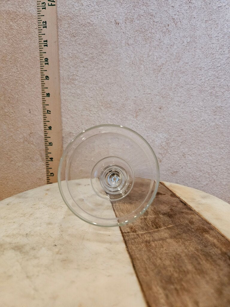 Hand Blown Bell Shaped Glass Cloche, display Dome Top w knobbed handle, scene vignette display
