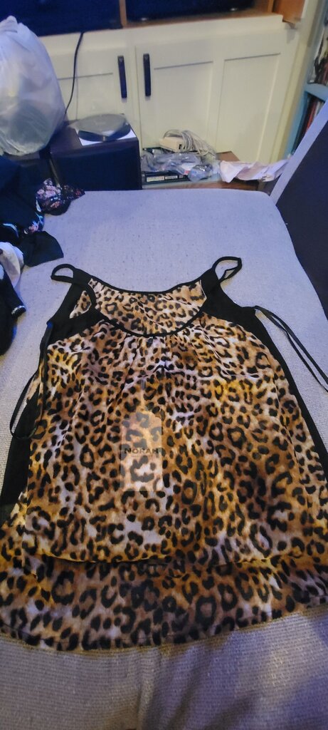 Leopard Print Camisole Top